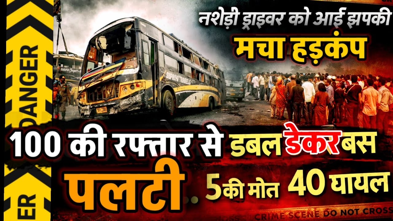 Lucknow News :100 की रफ्तार..शराब और झपकी ने 5 को निगल लिया...ड्राइवर की वजह से हुआ बड़ा हादसा