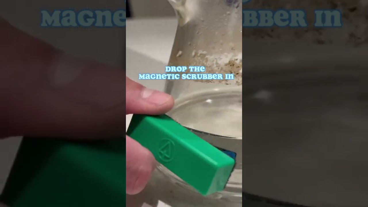 BoroBuddy Magnetic Cleaner by SnowTree 🧲 #clean #glass #SnowTree #madeinUSA