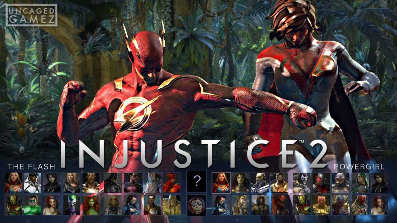 Injustice 2: Original Character Roster Breakdown & Unreleased Dino Island Stage!!