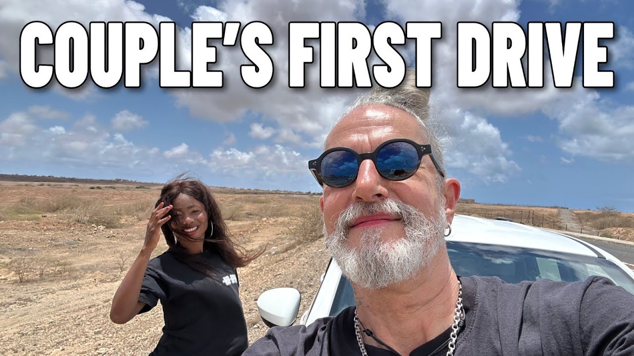 WE RENTED A CAR 🚗ON SAL- A 🇩🇪 SPOILING HIS 🇳🇬 FIANCÈE- LET'S GO SEE SHARKS🦈 ADVENTURE IN CAPE VERDE