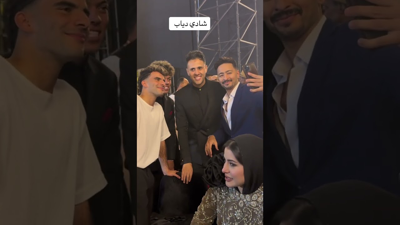 لاعبي الاهلي والزمالك بالأحضان في افتتاح مول اسلام سعد قبل السوبر الأفريقي