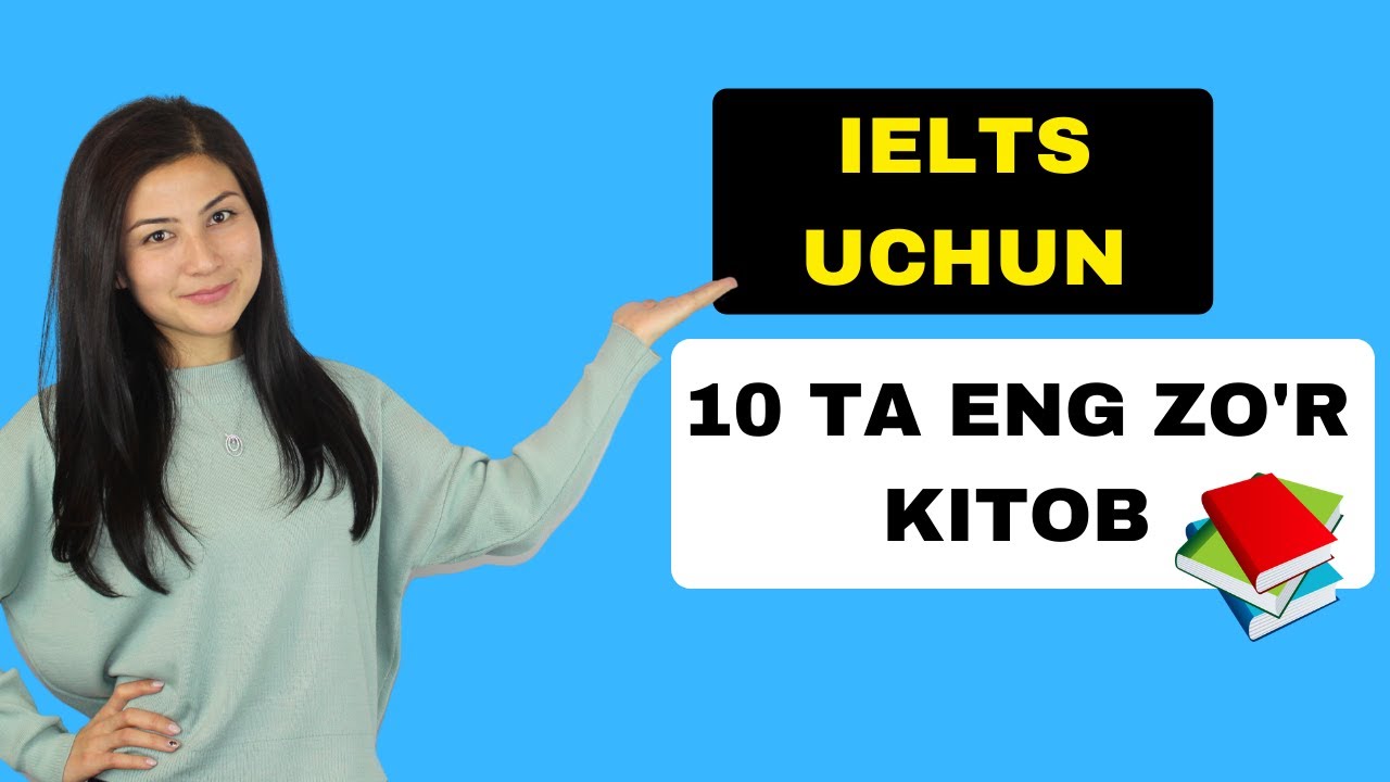 IELTS uchun ENG ZO'R 10 ta KITOBLAR | Telegramdan yuklab oling!