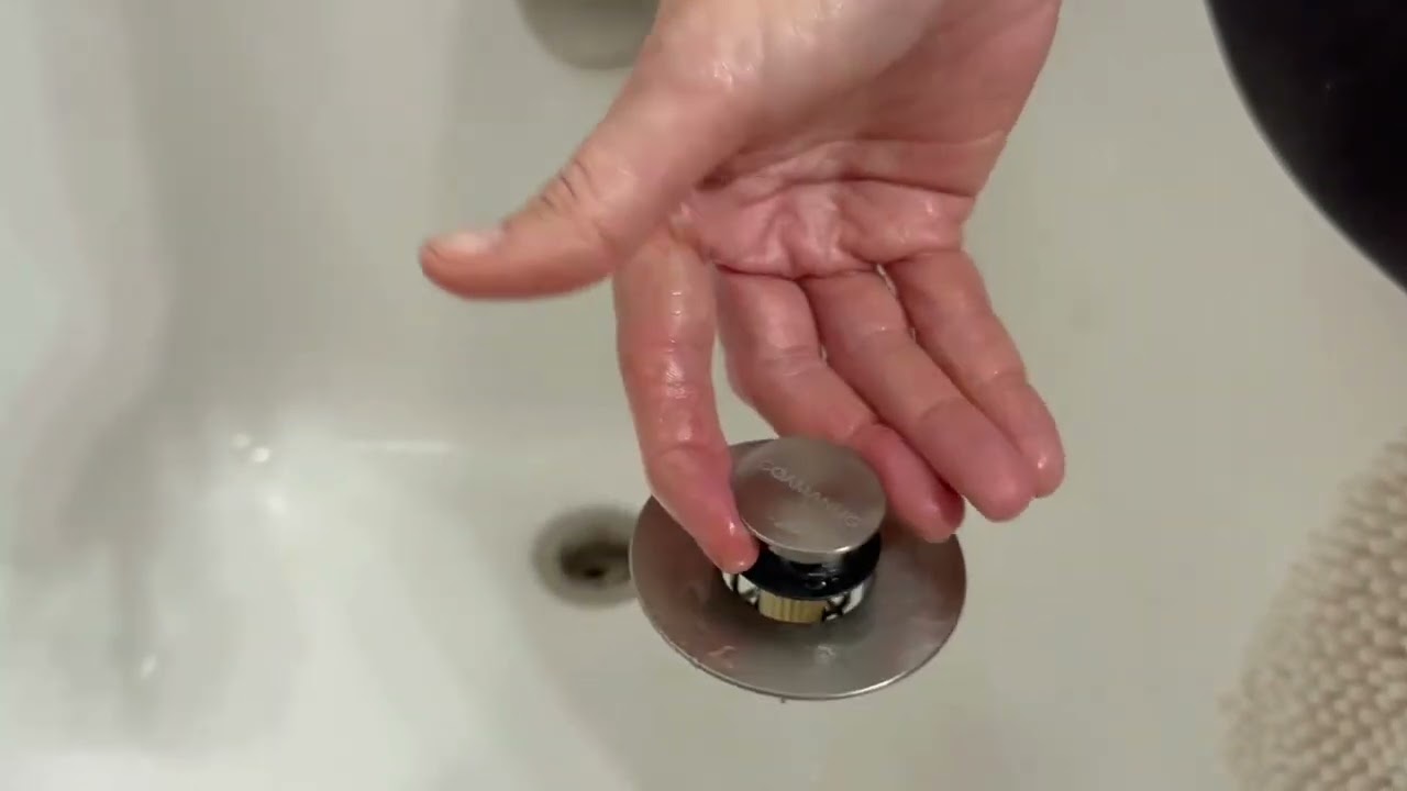 coamanug Bathtub Stopper   Shower Drain Hair Catcher, Pop up Tub Stopper with Strainer