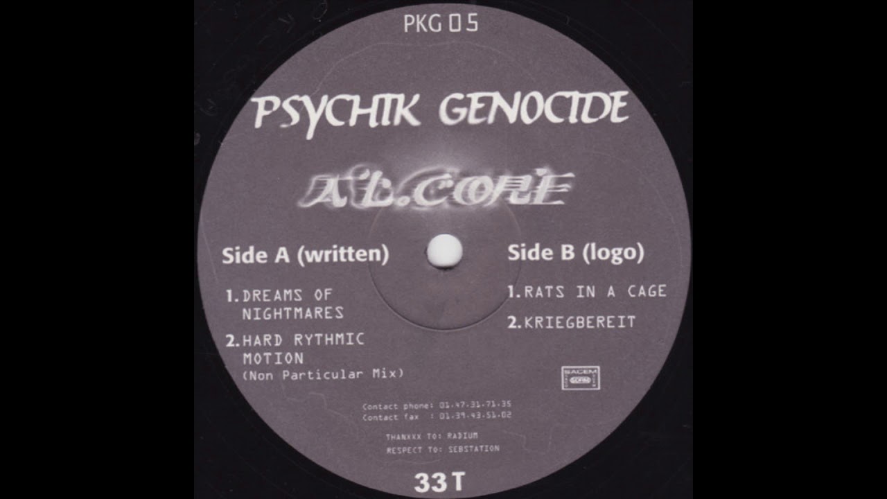Al Core - Kriegbereit - Psychik Genocide PKG05