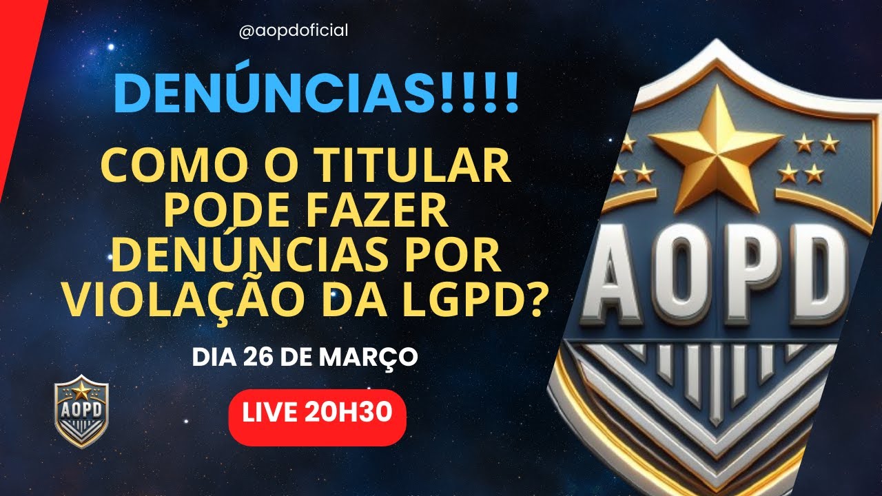 Como o Titular POdde Fazer Denúncias por Violação da LGPD?