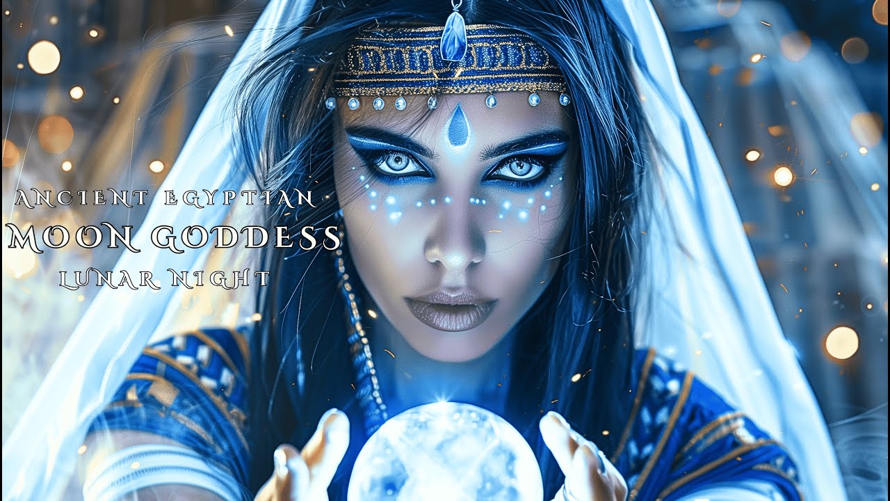 EGYPTIAN MOON GODDESS - 3 Hours Ancient Lunar Music for Deep Sleep & Study Focus