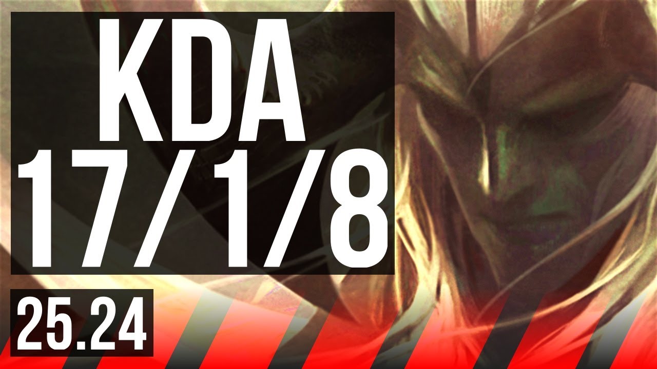 AATROX vs PANTHEON (TOP) | Good KDA: 17/1/8, 39K damage | KR Master | 25.24