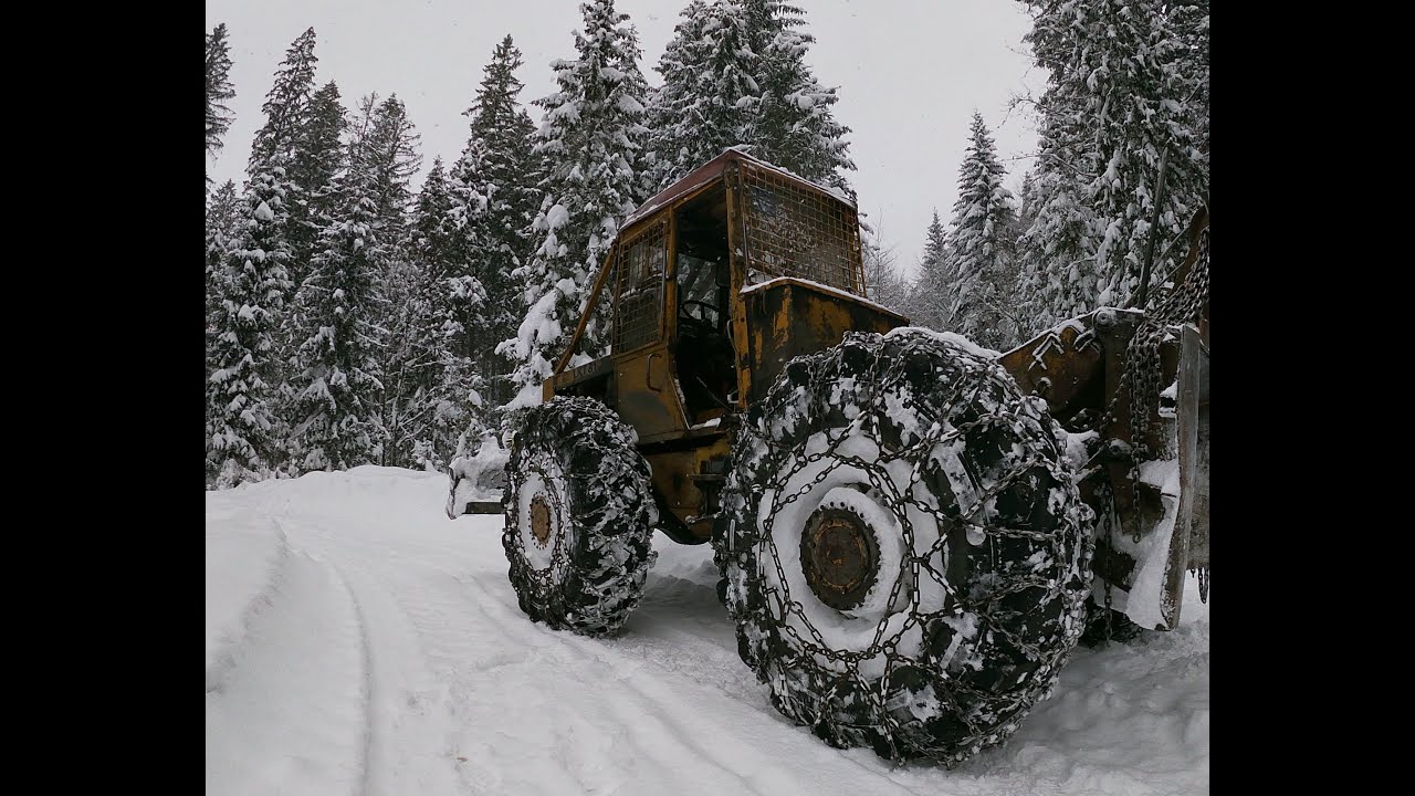 Lkt w Zimie, dosypało śniega Brenna