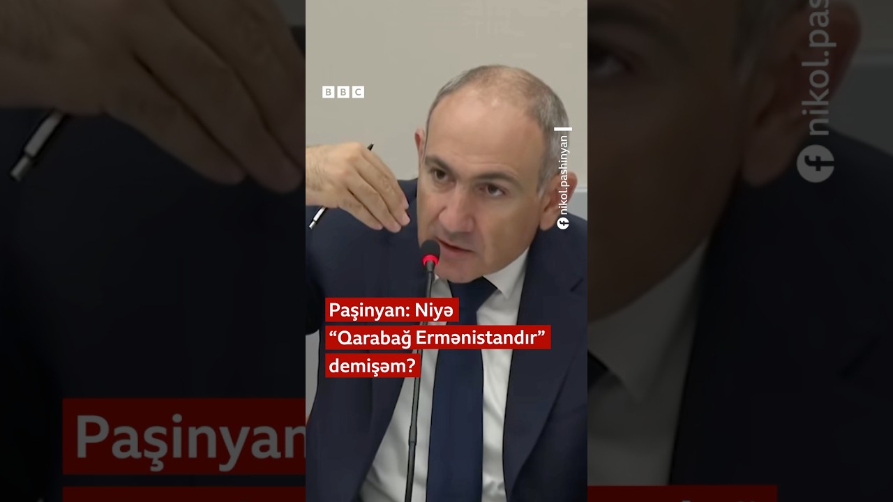 Paşinyan: Niyə &ldquo;Qarabağ Ermənistandır&rdquo; demişəm?