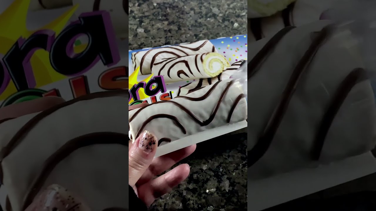 Little Debbie Zebra Cake Rolls 🍰