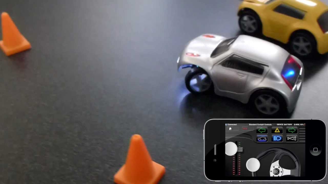 Introducing ZenWheels Micro Car - iPhone and Android Controlled Bluetooth RC Car