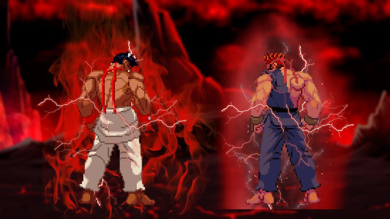Kage VS Evil Ryu Epic Intense Fight - Ultra Street Fighter 4 With Alternative Ending [USF4 VS SFVCE]