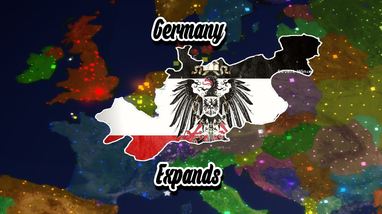 Germany expands, then forms the greater German empire!