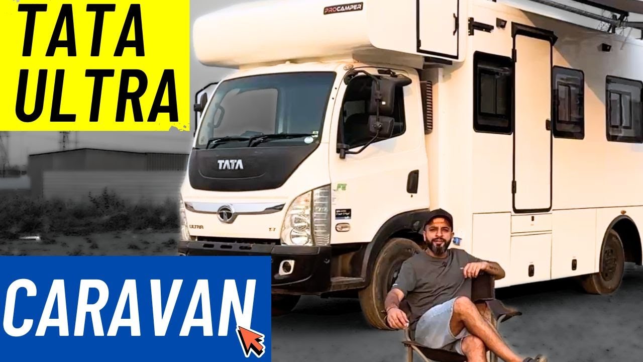Truck Caravan on Tata Ultra T7 - New Build