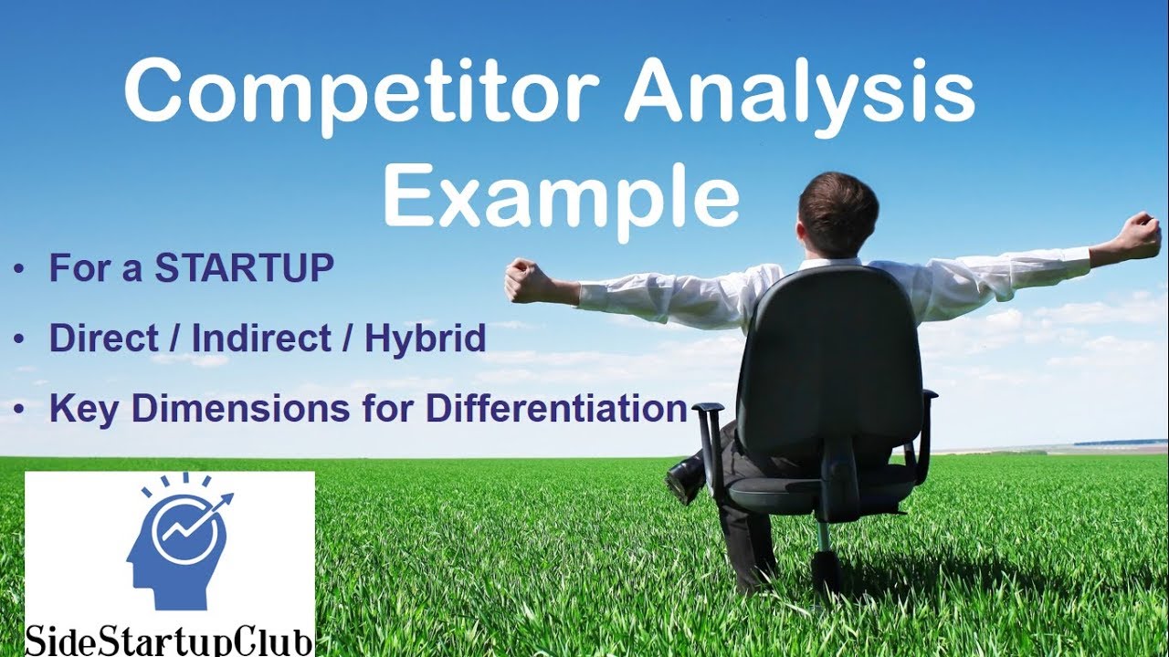 Competitor Analysis Example - How to conduct a competitor analysis for a Startup Launch Part 1.2