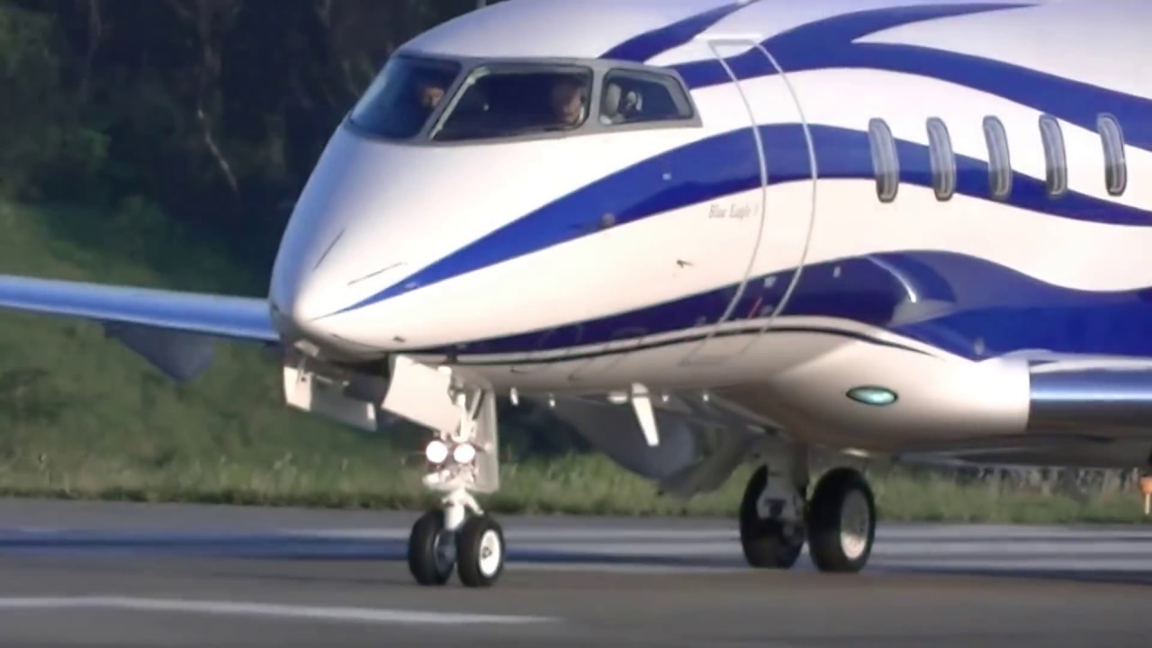 Bombardier Challenger 350 Decolagem Aeroporto De Jundiaí-SP