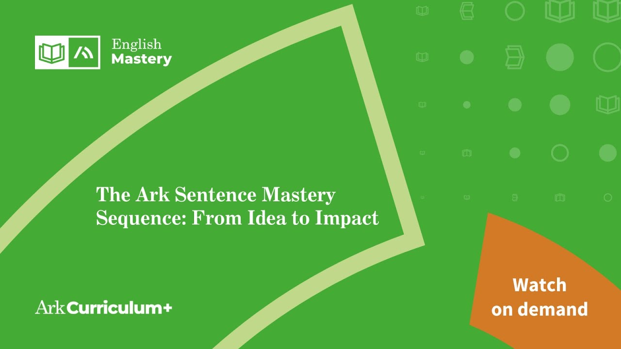 The Ark Sentence Mastery Sequence: From Idea to Impact