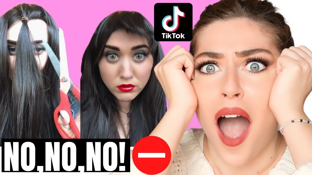 ⛔SONO DEVASTATA! TAGLI DI CAPELLI TIK TOK E TRASFORMAZIONI FOLLI