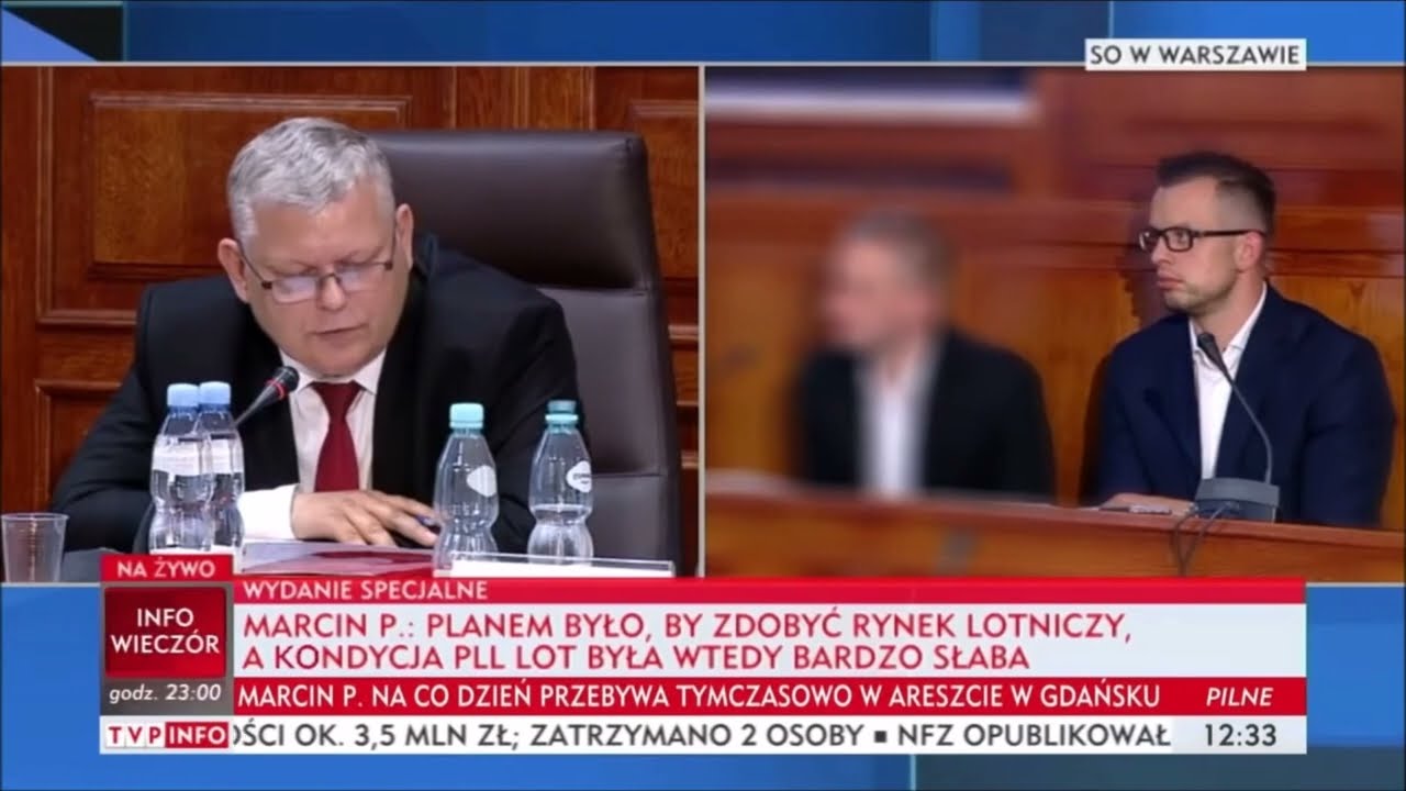 Marcin P. był zastraszany? Komisja ds. Amber Gold 28.06.2017