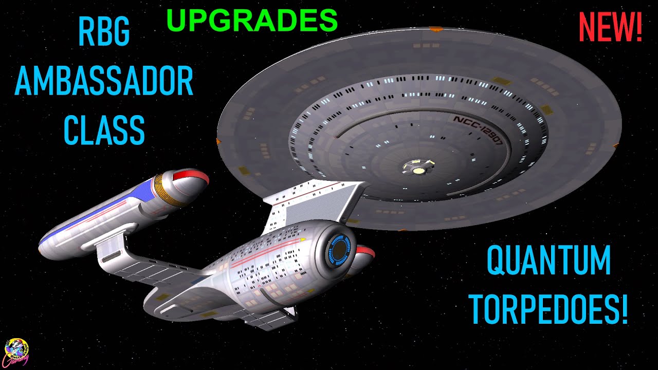 NEW RBG Ambassador Class VS USS Defiant & USS Lakota - Both Ways - Star Trek Starship Battles