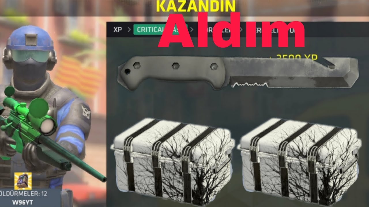 Critical Ops Pıcak Aldım 2 Tane Kutu Açtım 🤩