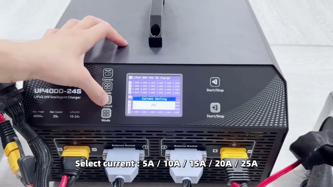 Ultra Power - UP4000-24S charger （40A, 4000W, Dual-channel）