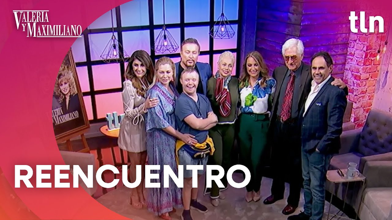 Elenco de Valeria y Maximiliano se reencuentra 33 años después | Confesiones, edición especial