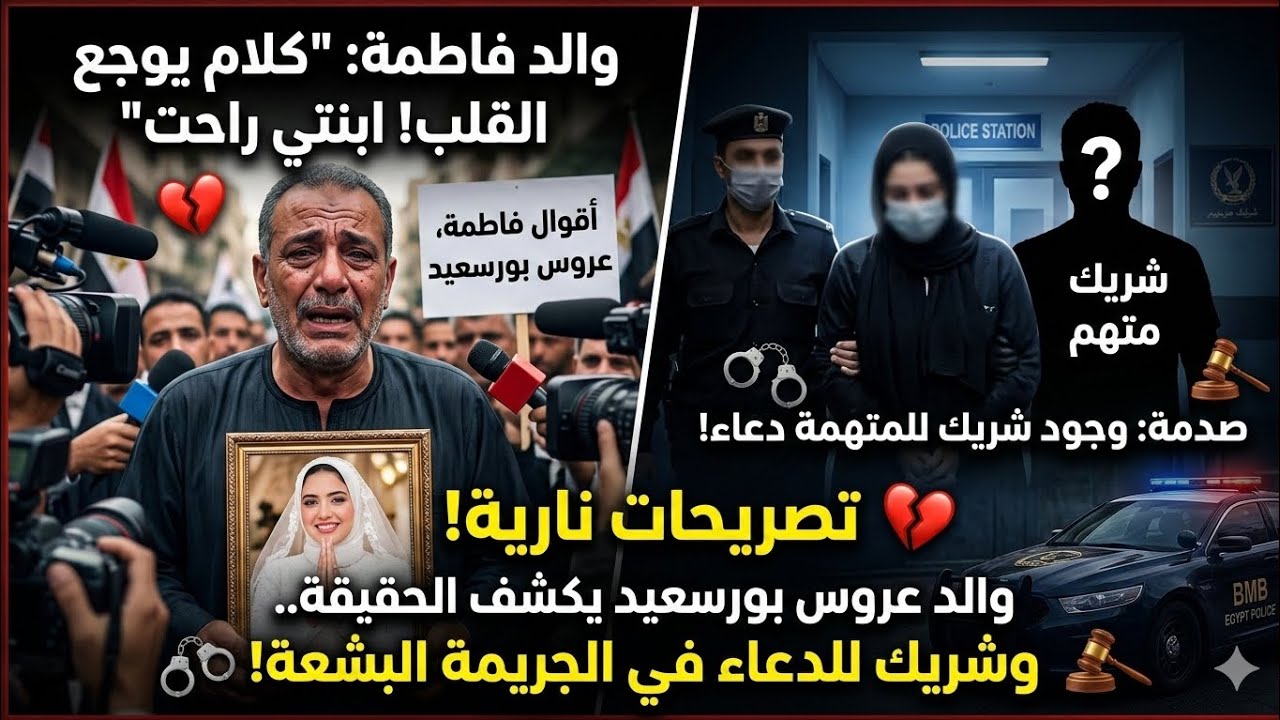 والد فاطمه عروس بورسعيد يكشف الحقيقة ويؤكد عكس كلام شهد ودعاء مش لوحدها ومحمود بيشرب مخدر/ات☝️☝️