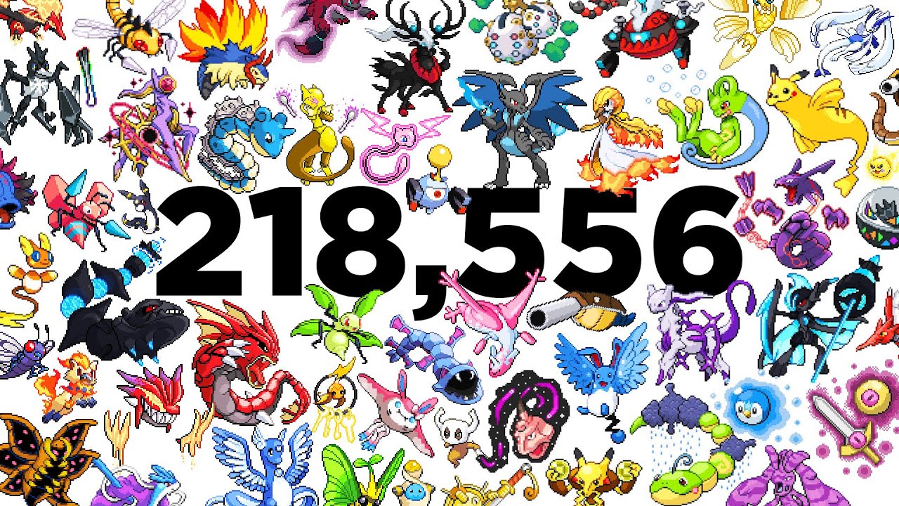 This Pokémon Game has 218,556 Fusions