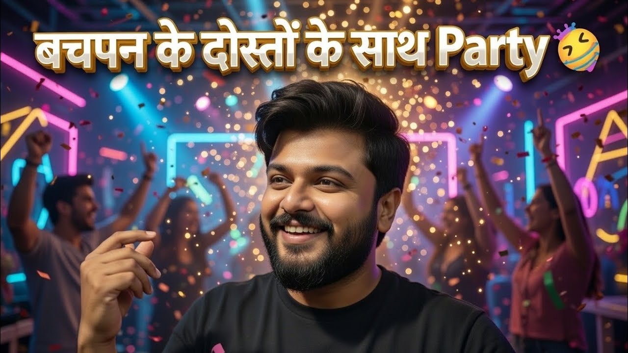 बचपन के दोस्तों के साथ Party 🥳 || Daily Vlogs || Youtuber KD