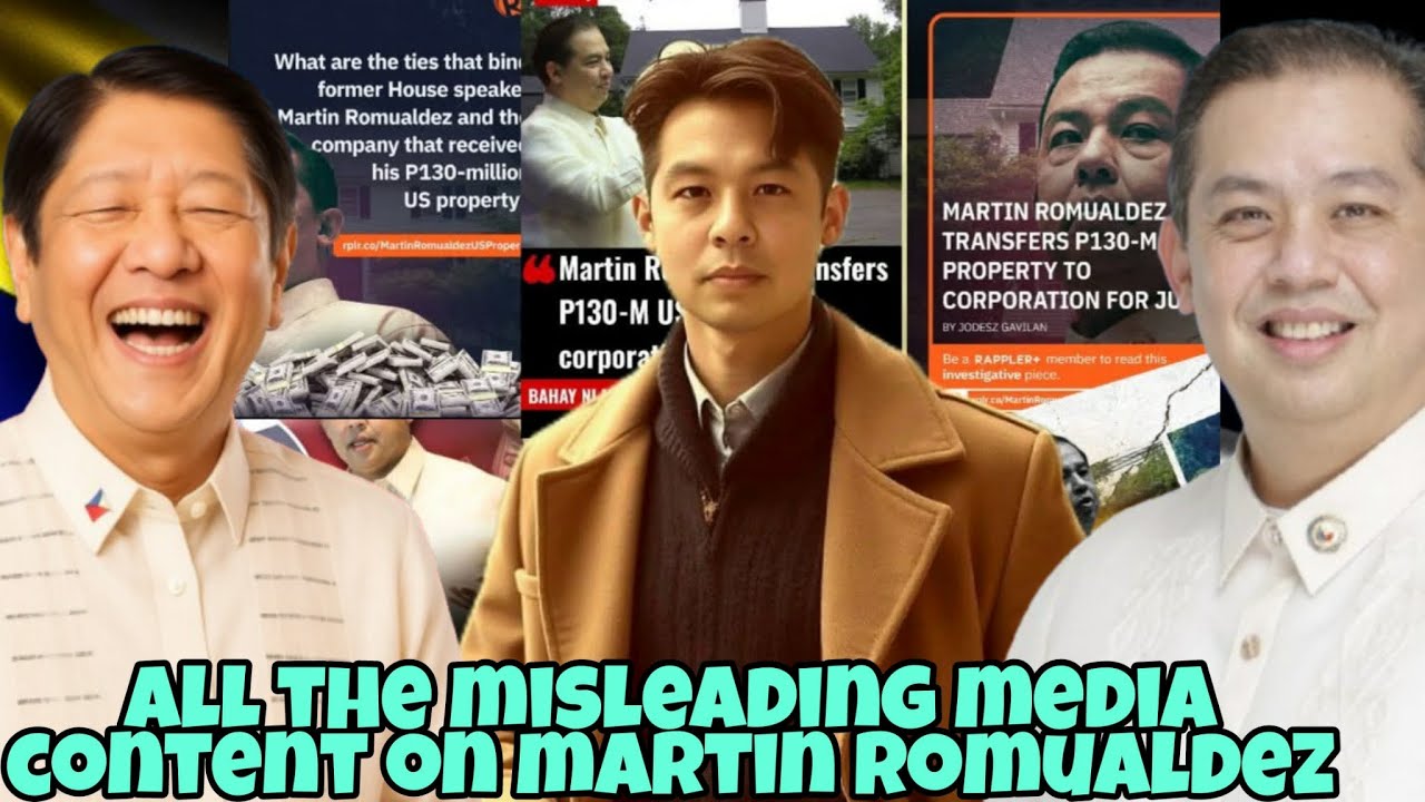 NALOKO NA ALL MISLEADING MEDIA CONTENT ON MARTIN ROMUALDEZ
