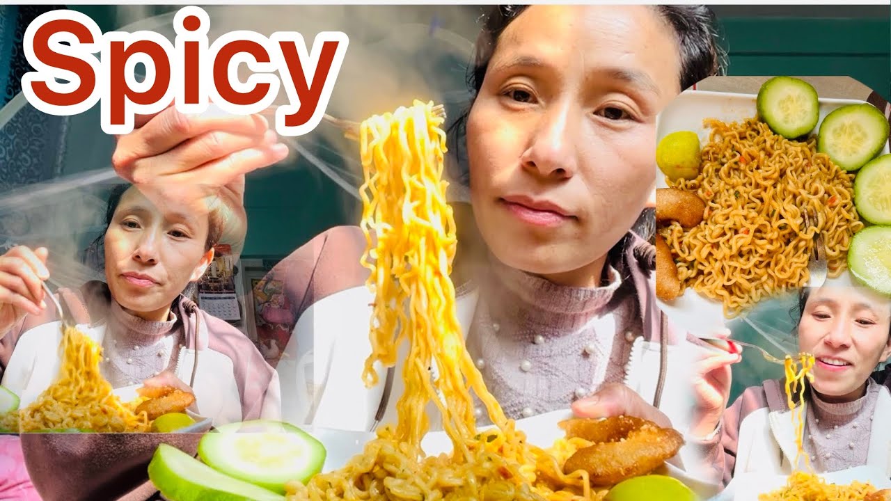 Aajako video spicy current noodles 🍝 la😂🤗🤗
