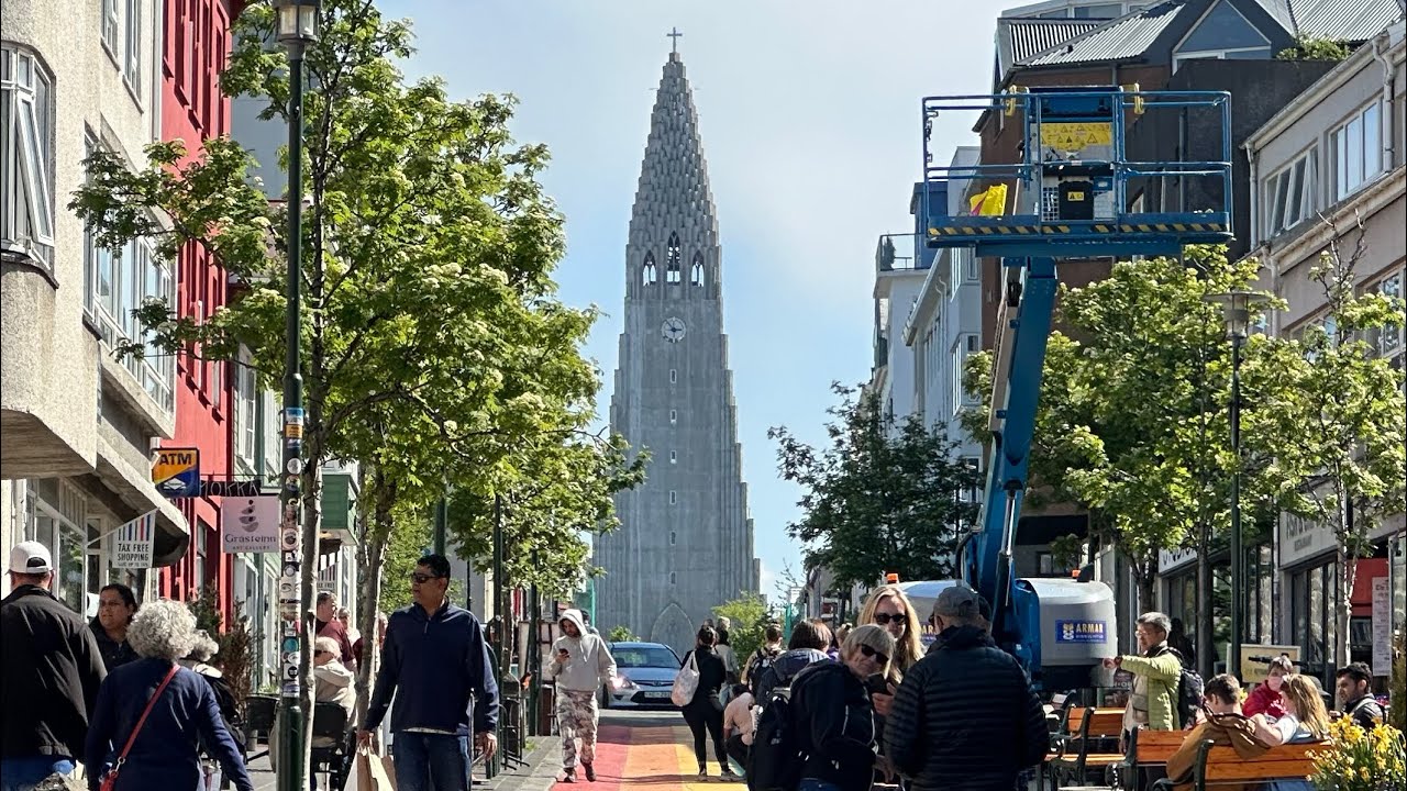 Reykjavik | Iceland - Old Town - 4K