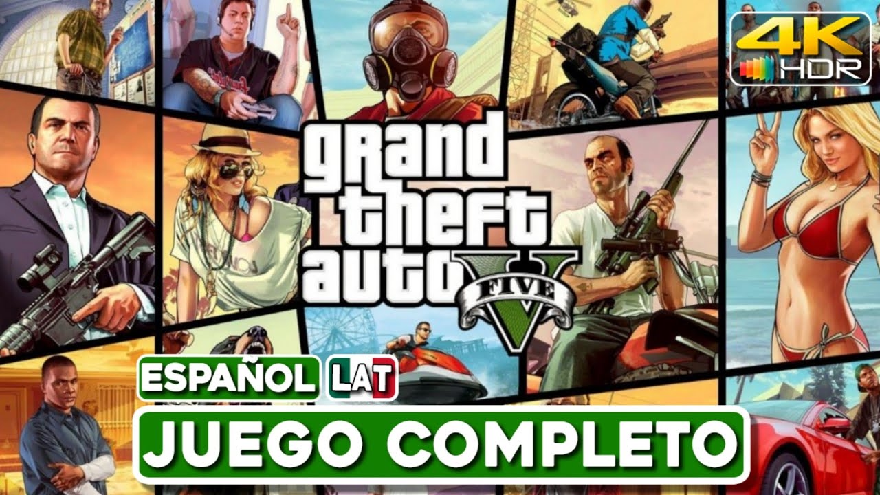 GTA 5 REMASTERED • Juego Completo en Español Latino • Gameplay 4K HDR 🕹️ Sin Comentarios