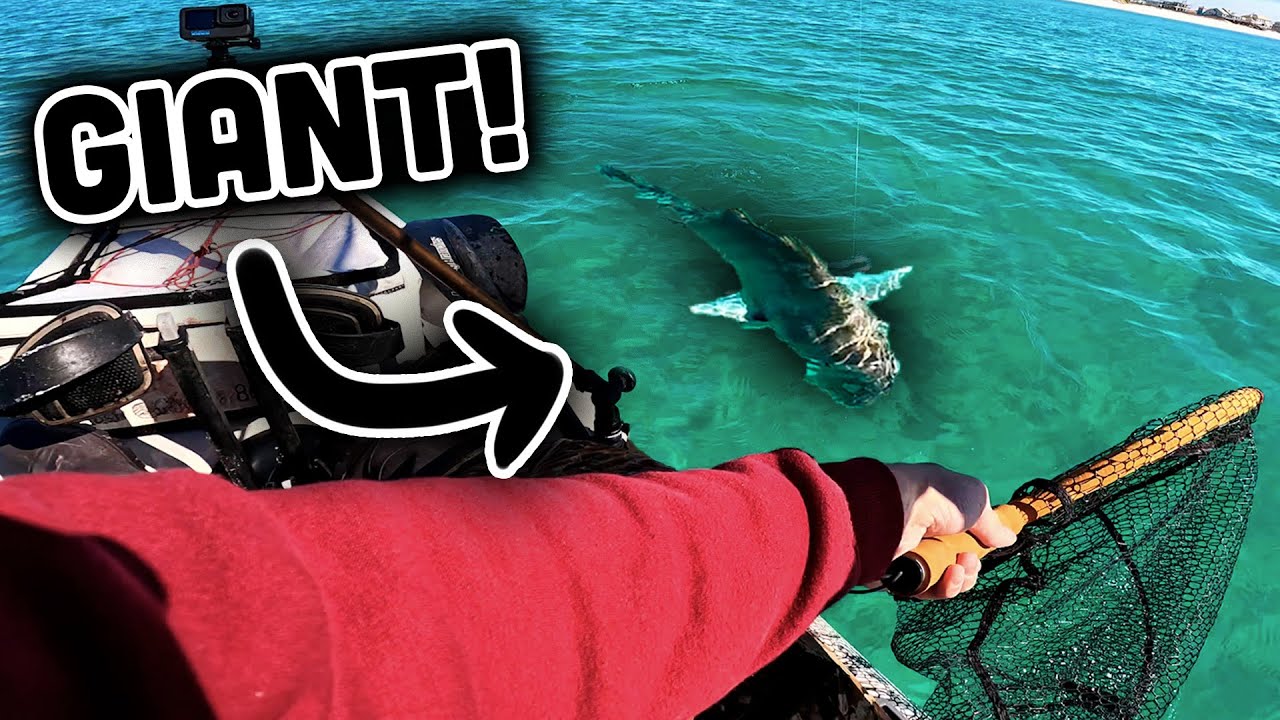 Offshore Kayak Fishing in a Lynx for BIG fish! Navarre Beach, Florida!