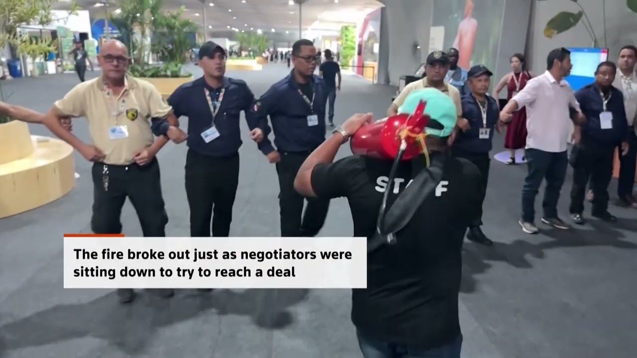 THE FIJI TIMES | WORLD NEWS | CLIMATE COP30 FIRE