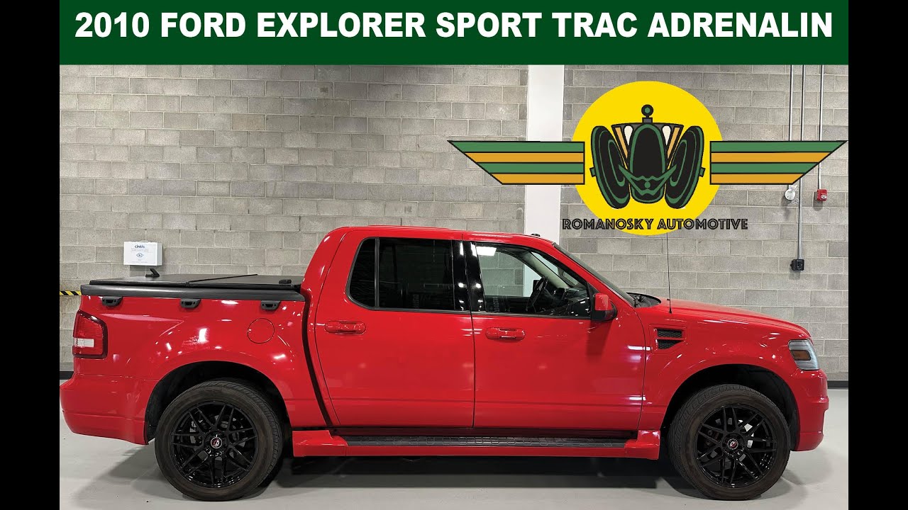 2010 Ford Explorer Sport Trac Adrenalin For Sale