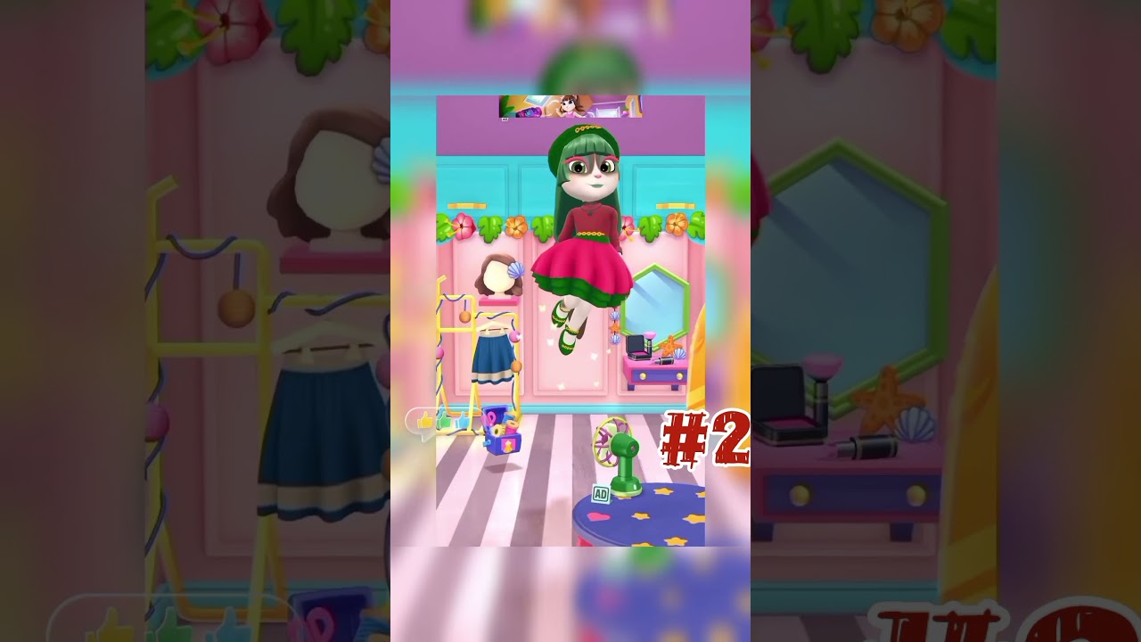 Myangela2 makeove#mytalkingangela2 #games #mytalkingangela