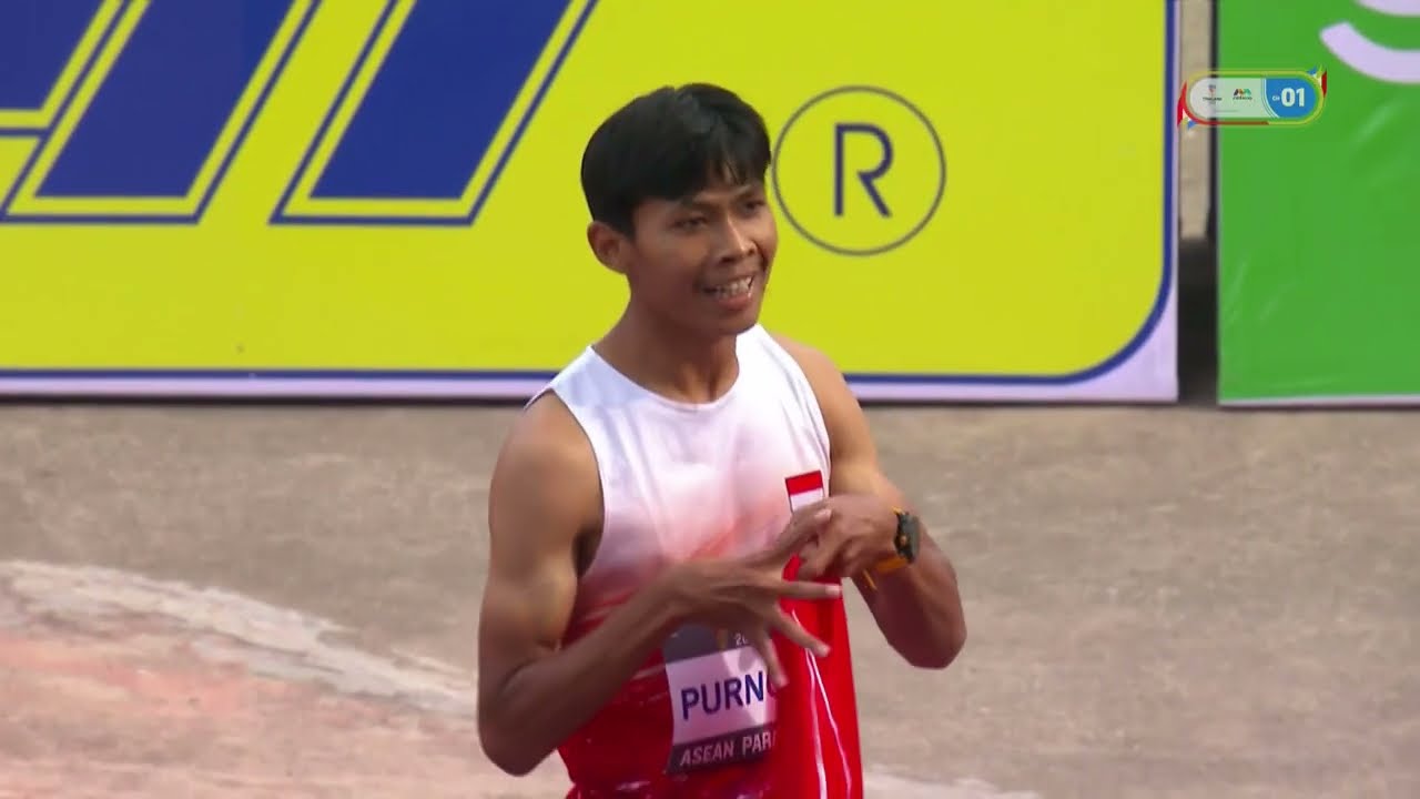 Lionel Toh - Para Athletics - Men's 100m T37 Final | 13th ASEAN Para Games Thailand