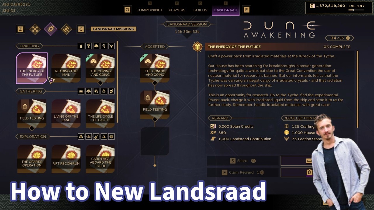 How to use the NEW Landsraad in Dune Awakening