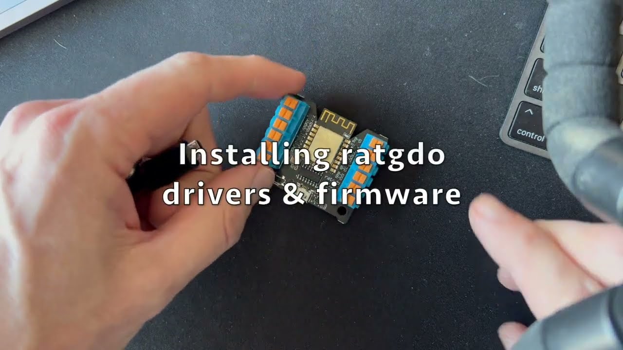 ratgdo v2.5x driver and firmware installation