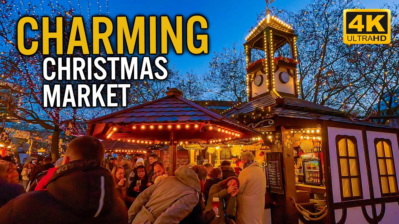 Berlin Christmas Markets | BREITSCHEIDPLATZ | 4K UHD Walking Tour