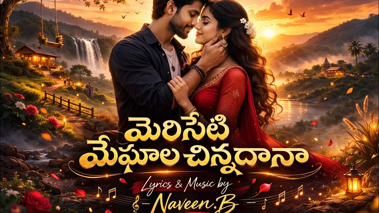 Meriseti Meghala Chinnadana | మెరిసేటి మేఘాల చిన్నదానా| Telugu Melody Song 2026 | Naveen.B