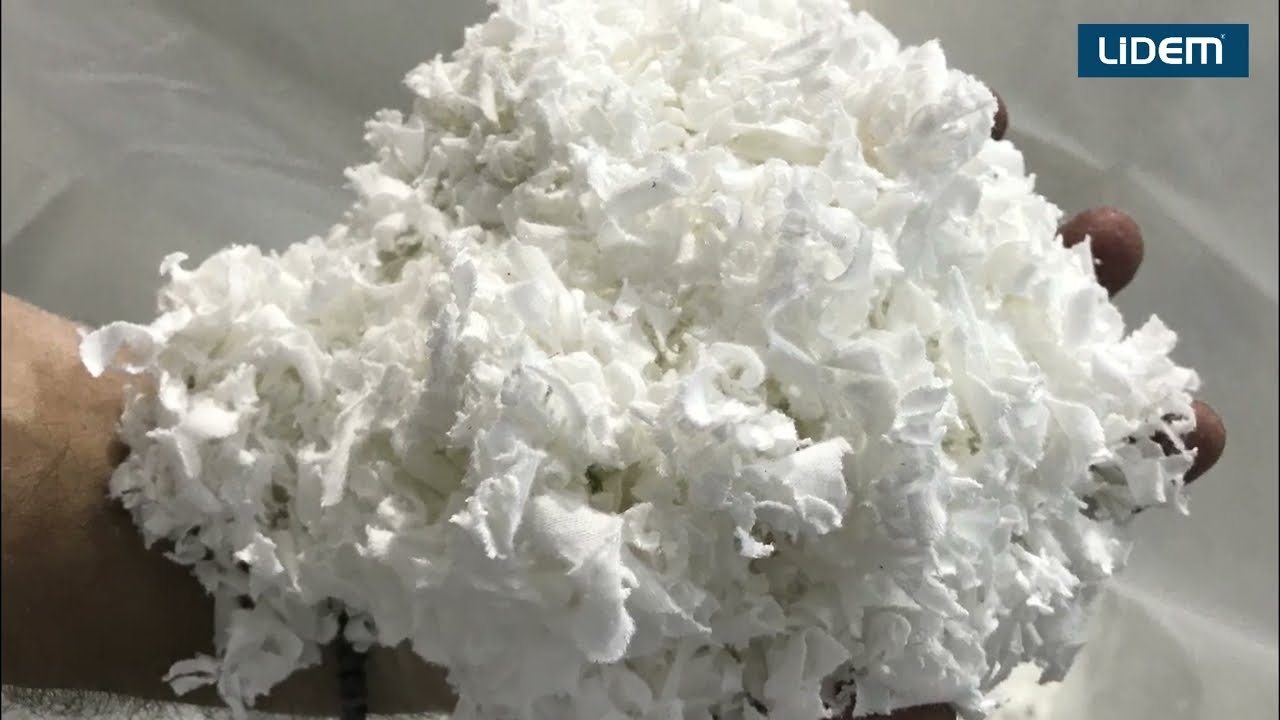 Trituradores para reciclaje de textiles, molinos de cuchillas baratos y sencillos