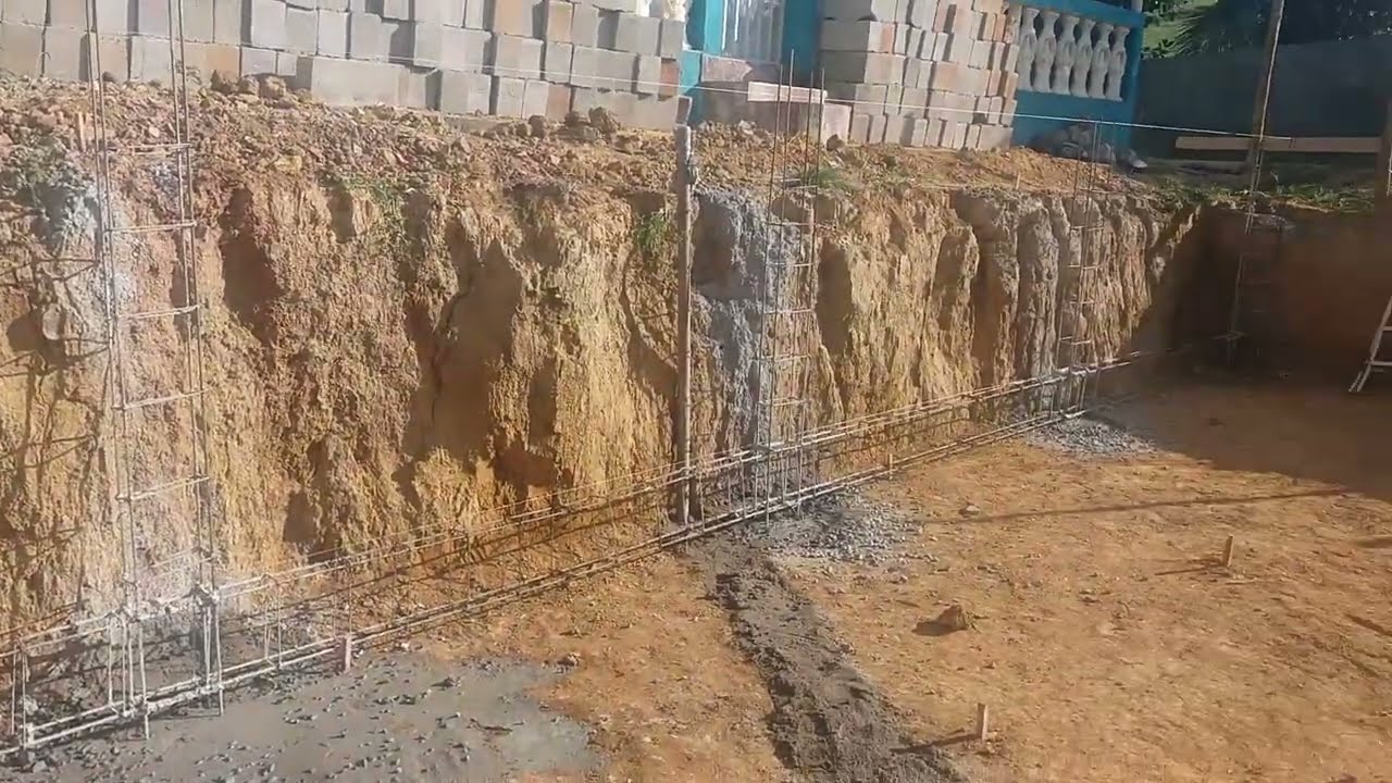 Como foi  o começo da nossa piscina ydraulica  E  o tamanho.