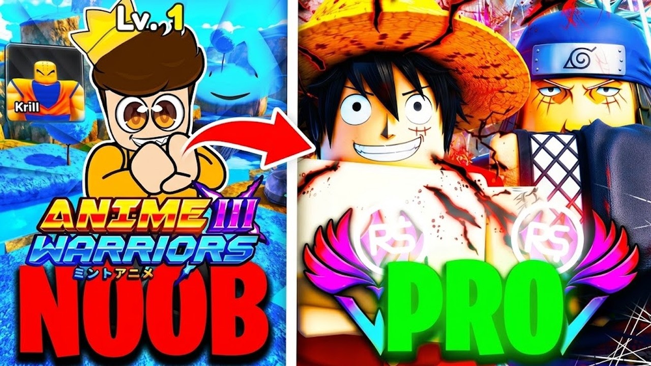 Noob To Pro in Anime Warriors 3!