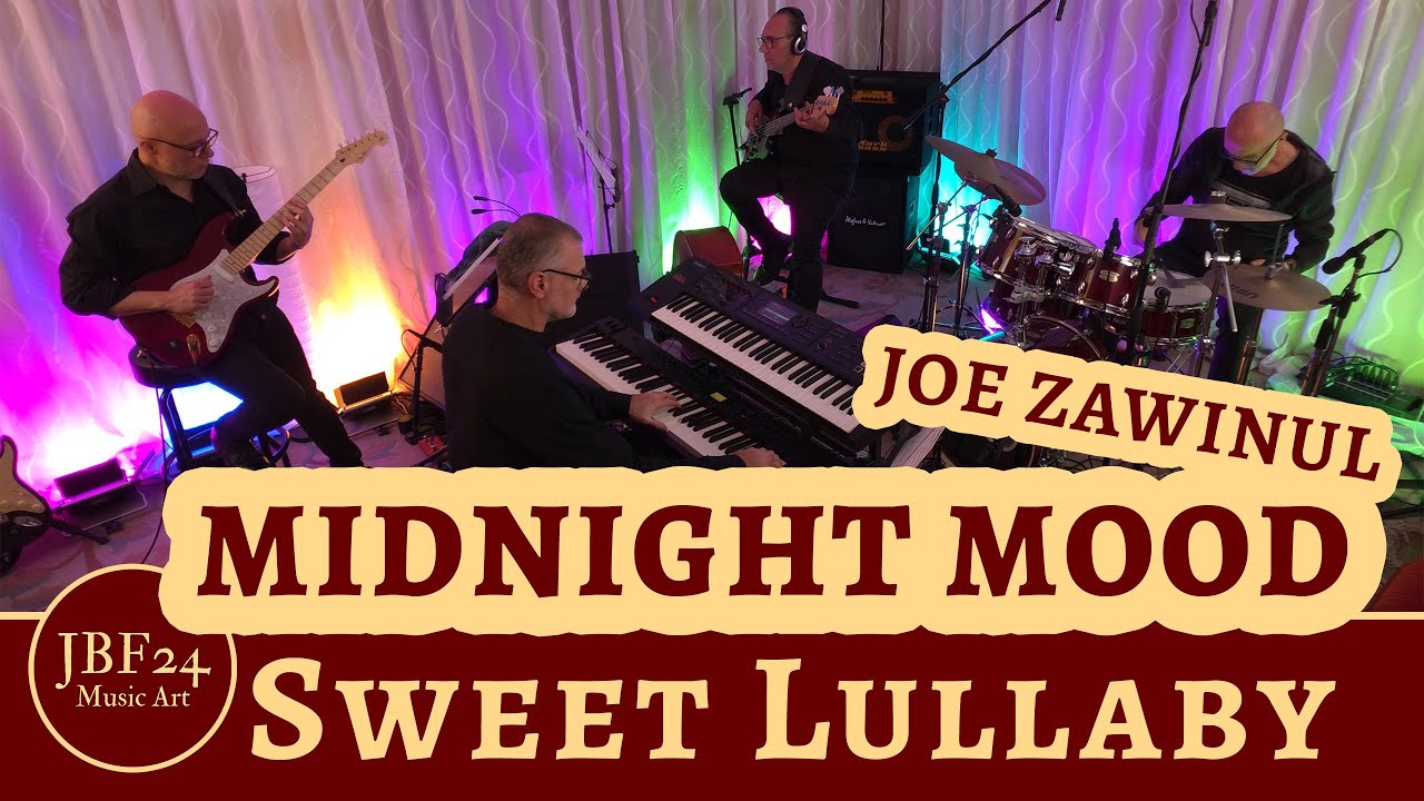 Midnight Mood inspired by Wes Montgomery's version, a sweet lullaby - JBF24 Music Art