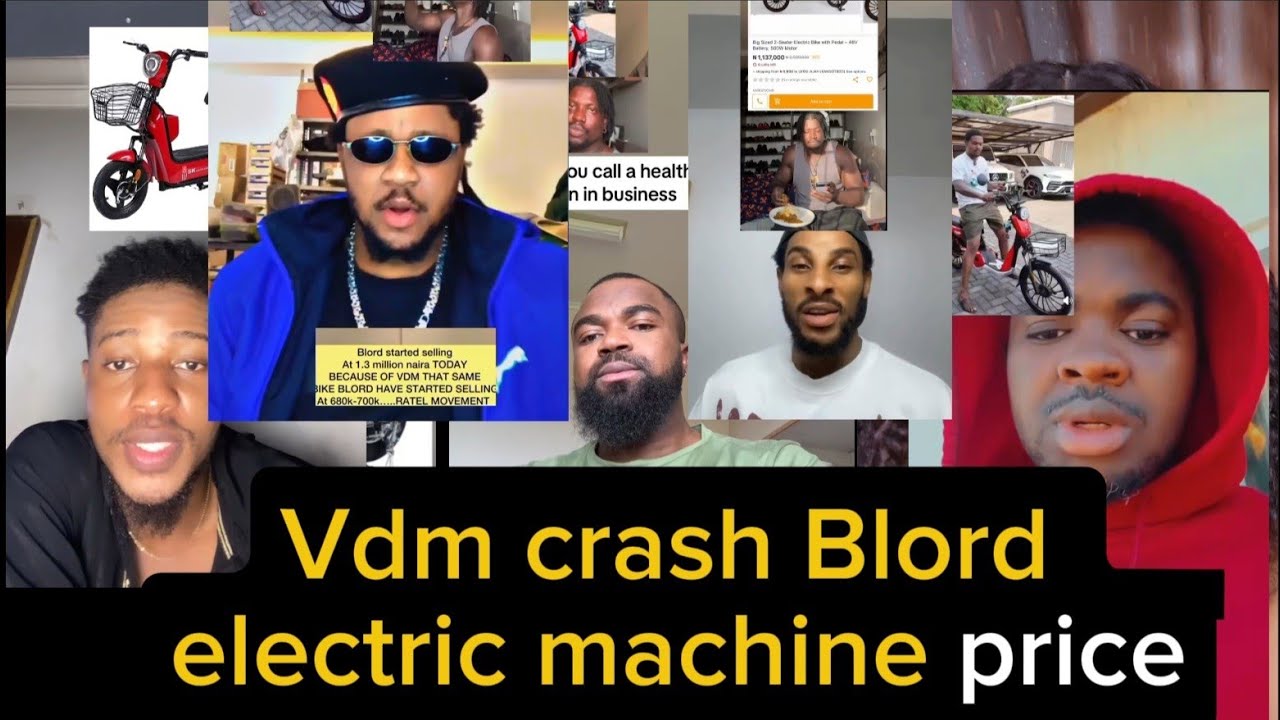VDM crash the price of Blord electric machine,learning in hard way,Nigerians join VDM exposed Blord 