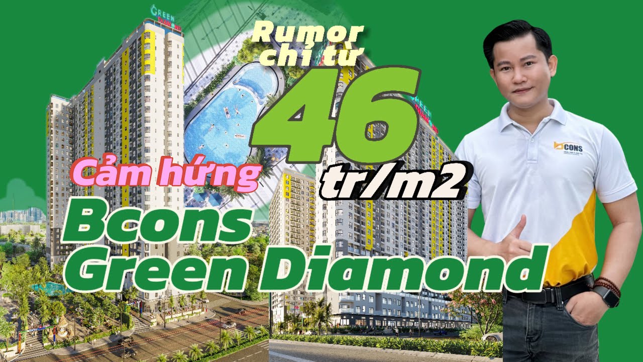 Cảm Hứng Tạo N&ecirc;n Th&aacute;p Bcons Green Diamond - Khu phức hợp Bcons City - L&agrave;ng Đại Học