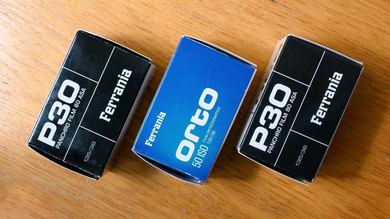 Ferrania P30 vs Ferrania Orto vs... P30